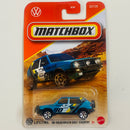 2025 Matchbox MBX Adventure 90 Volkswagen Golf Country turquesa