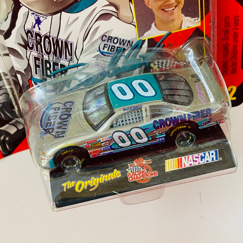 1999 Racing Champions NASCAR 10 Years Anniversary Buckshot Jones 00 Crown Fiber Pontiac Grand Prix plata Llantas Goodyear