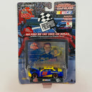 1999 Racing Champions NASCAR 10 Years Anniversary Limited Edition 1/19,999 Kenny Wallace 55 Square D Chevrolet Monte Carlo amarillo con azul Llantas de Goma