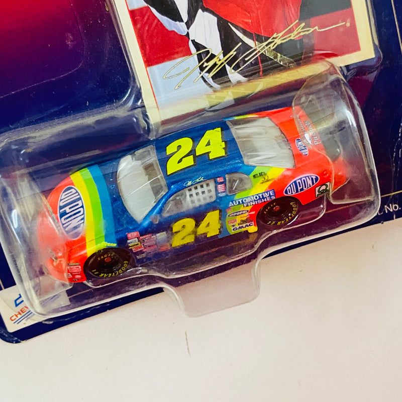 1998 Hasbro Winners Circle NASCAR Kenner 50th Anniversary Jeff Gordon 24 Dupont Chevrolet Monte Carlo multicolor Llantas Goodyear