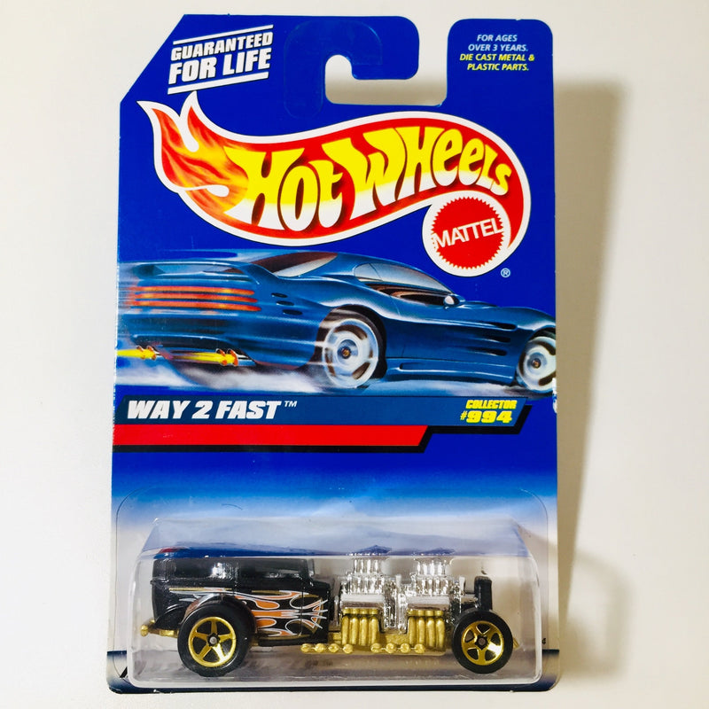 1999 Hot Wheels Way 2 Fast 994 negro 5SP