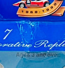 1998 Hot Wheels 30th Anniversary Commemorative 1977 Flying Colors 57 Chevy rojo Redline RL - Detalle Caja