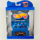 1998 Hot Wheels 30th Anniversary Commemorative 1988 Speed Fleet Porsche 959 rojo metálico UH base ZAMAC