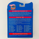 1998 Hot Wheels 30th Anniversary Commemorative 1988 Speed Fleet Porsche 959 rojo metálico UH base ZAMAC