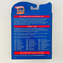 1998 Hot Wheels 30th Anniversary Commemorative 1996 VW Bus Volkswagen azul metálico 5SP con 10DOT base ZAMAC