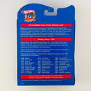 1998 Hot Wheels 30th Anniversary Commemorative 1983 Real Riders Shelby Cobra azul oscuro Llantas de Goma RR base ZAMAC - Detalle Caja