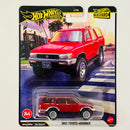 2026 Hot Wheels Premium Boulevard 1993 Toyota 4Runner rojo Llantas de Goma RR Primera Edición
