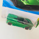 2026 Hot Wheels Exoticars 17 Pagani Huayra Roadster verde metálico J5
