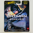 2024 Hot Wheels Premium Pop Culture Batman Forever Batmobile negro Llantas de Goma RR