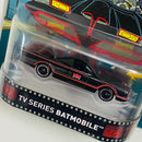 2016 Hot Wheels Entertainment Batman Classic TV Series Batmobile negro metálico Llantas de Goma RR