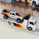 2024 Hot Wheels Premium Car Culture Team Transport Toyota Off-Road Truck y camión Fleet Street con Llantas de Goma RR