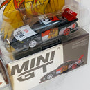 2024 Mini GT x Mizu Diecast 1:64 Limited Edition LB-Super Silhouette NISSAN SILVIA (S15) GARUDA negro Llantas de Goma