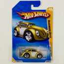 2010 Hot Wheels New Models Volkswagen Beetle dorado metálico 5SP Primera Edición