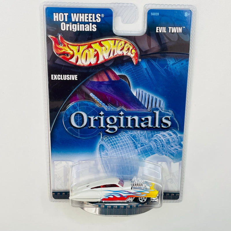 2002 Hot Wheels Originals Exclusive Evil Twin blanco PC5