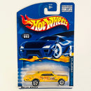 2001 Hot Wheels Hippie Mobiles 67 Pontiac GTO 092 amarillo 5SP