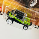 2025 Hot Wheels Premium Boulevard Meyers Manx verde Llantas de Goma RR