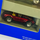 1996 Hot Wheels 60s Muscle Cars 5 Pack Set de 5 - 67 Camaro Chevrolet, 65 Mustang Ford con aros 5SP, 63 Split Window Corvette, Olds 442 W-30 Oldsmobile, Shelby Cobra 427 S/C