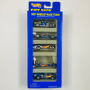 1996 Hot Wheels Race Team 5 Pack Set de 5 - Chevrolet Lumina Stocker, Hot Wheels 500, Sol-Aire CX4, Dragster, Pontiac Firebird Funny Car