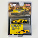 2024 Mini GT MiJo Exclusives 1:64 Limited Edition 1/6,000 Lamborghini Countach LPI 800-4 New Giallo Orion amarillo Llantas de Goma