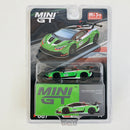 2024 Mini GT MiJo Exclusives 1:64 Limited Edition 1/4,800 Lamborghini Huracán GT3 EVO2 Presentation verde Llantas de Goma