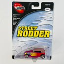 2003 Hot Wheels 100% Preferred Street Rodder 1930 Ford Phaeton Model A fucsia Llantas de Goma RR base ZAMAC