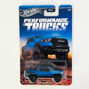 2026 Hot Wheels Silver Series Performance Trucks 2020 Ram 1500 Rebel Dodge azul metálico ORST