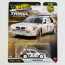 2026 Hot Wheels Premium Car Culture 10th Anniversary Thrill Climbers Lancia Delta S4 blanco Llantas de Goma RR Primera Edición