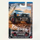 2025 Hot Wheels Silver Series Toyota Off Road Truck plata metálico ORSW6 base ZAMAC