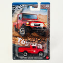 2025 Hot Wheels Silver Series Toyota Land Cruiser rojo ORSW6