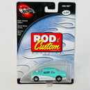 2003 Hot Wheels 100% Preferred Rod & Custom Shoe Box 1949 Ford Custom Club Coupe turquesa Llantas de Goma RR