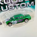 2004 Hot Wheels Auto Affinity Limited Edition 1/20,000 Kool & Kustom Shoe Box 49 Ford verde Llantas de Goma RR