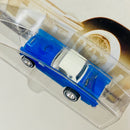 2002 Hot Wheels Walmart Exclusive Auto Milestones 1957 T-Bird Ford azul Llantas de Goma RR