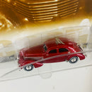 2002 Hot Wheels Walmart Exclusive Auto Milestones 1937 810 Cord rojo metálico Llantas de Goma RR