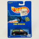 1993 Hot Wheels Ford Aerostar 236 negro BW base ZAMAC