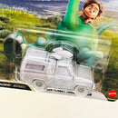 2026 Hot Wheels Premium Pop Culture Disney Pixar The Good Dinosaur Pizza Planet Truck gris Llantas de Goma RR