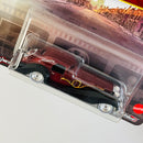 2021 Hot Wheels Premium Entertainment 101 Dálmatas Cruella de Vil rojo Llantas de Goma RR base ZAMAC