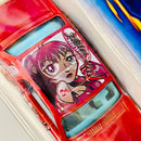 2003 Hot Wheels Anime 68 Mercury Cougar 072 rojo 5DOT