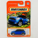 2022 Matchbox MBX Highway 2011 Mini Countryman azul metálico
