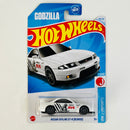 2024 Hot Wheels HW J-Imports Godzilla Nissan Skyline GT-R BCNR33 blanco 10SP