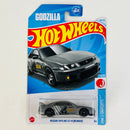 2024 Hot Wheels HW J-Imports Godzilla Nissan Skyline GT-R BCNR33 gris metálico 5SP