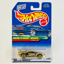 1998 Hot Wheels Dash 4 Cash Ferrari F40 dorado metálico LW base ZAMAC