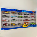 2006 Hot Wheels 20 Gift Pack Set de 20 autos - Mercedes Benz, Dodge Viper, Bone Shaker, Nissan Titan y más - Detalle Caja