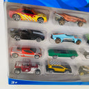 2006 Hot Wheels 20 Gift Pack Set de 20 autos - Mercedes Benz, Dodge Viper, Bone Shaker, Nissan Titan y más - Detalle Caja