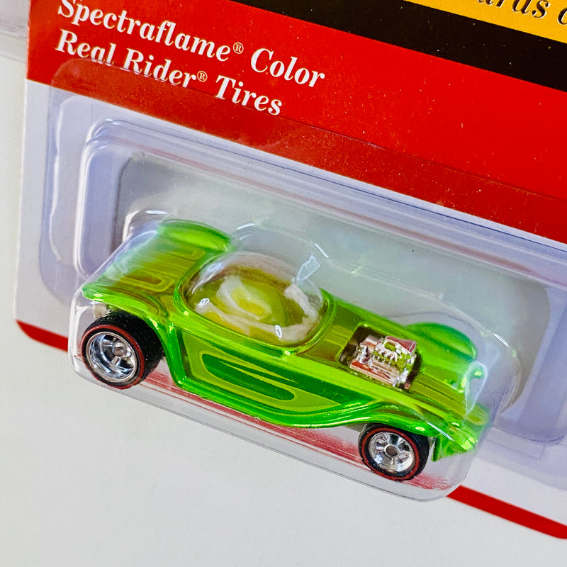 2013 Hot Wheels RLC Rewards Exclusivo Red Line Club Limited Edition 2,995/8,100 Beatnik Bandit verde spectraflame Llantas de Goma Redline RR