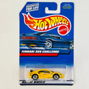 2000 Hot Wheels Ferrari 355 Challenge amarillo 5SP base ZAMAC