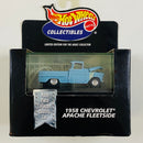 2000 Hot Wheels Collectibles Limited Edition 1958 Chevrolet Apache Fleetside celeste Llantas de Goma RR