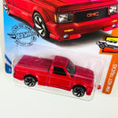 2020 Hot Wheels HW Hot Trucks 91 GMC Syclone rojo RA6 Primera Edición