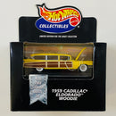 2000 Hot Wheels Collectibles Limited Edition 1959 Cadillac Eldorado Woodie amarillo Llantas de Goma RR