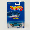 1997 Hot Wheels 57 Chevy 213 verde azulado 5SP
