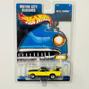 2002 Hot Wheels Motor City Classics 68 El Camino Chevrolet amarillo Llantas de Goma RR base ZAMAC